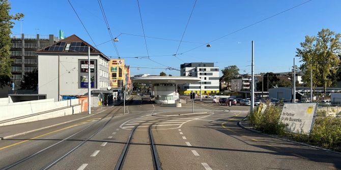 Verkehrseinschraenkung Hiltalingerstrasse