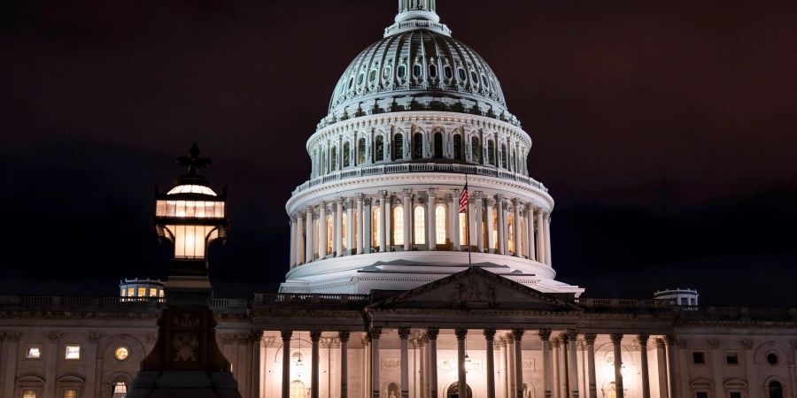 Die Laufzeit des vom US-Kongress beschlossenen aktuellen Übergangshaushalts endet am Samstag.