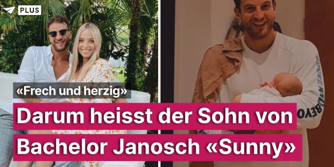 «Frech und herzig» - Darum heisst der Sohn von Bachelor Janosch «Sunny» «Frech und herzig» - Darum heisst der Sohn von Bachelor Janosch «Sunny»