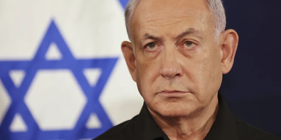 ARCHIV - Nach Darstellung des israelischen Ministerpräsidenten Benjamin Netanjahu hat Israels Armee das Haus des Chefs der islamistischen Hamas im Gazastreifen umstellt. Foto: Abir Sultan/Pool European Pressphoto Agency/AP/dpa