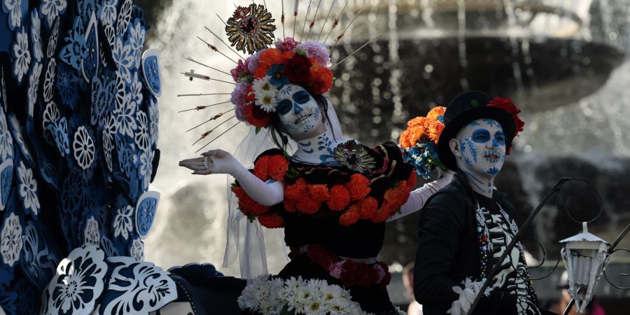 Day of the Dead celebrations in Mexico City