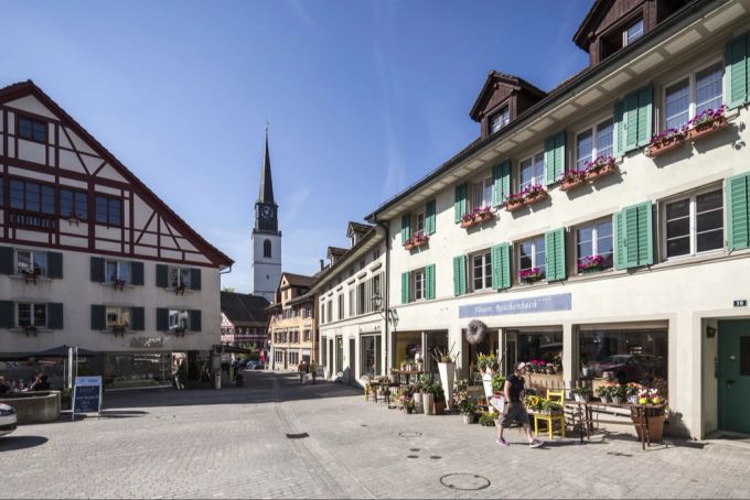 Die Altstadt von Bülach ZH. (Archivbild) bülach sds