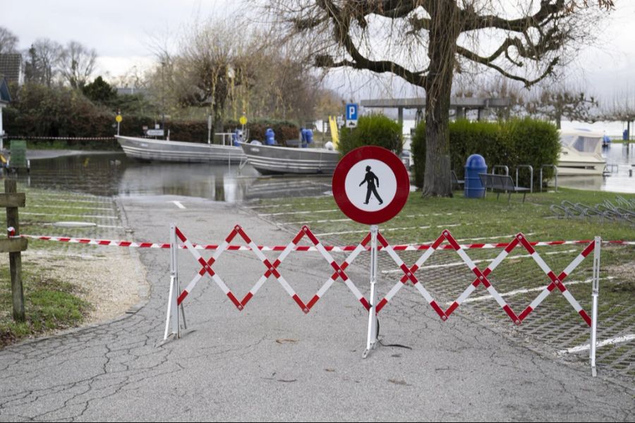 An ein Überqueren vieler Wege war am Bielersee nicht mehr zu denken.