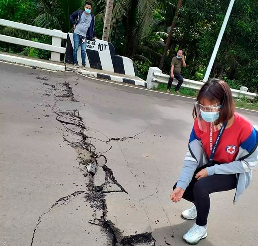 Erdbeben auf den Philippinen