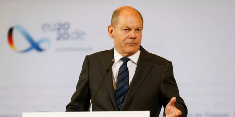 Bundesfinanzminister Scholz