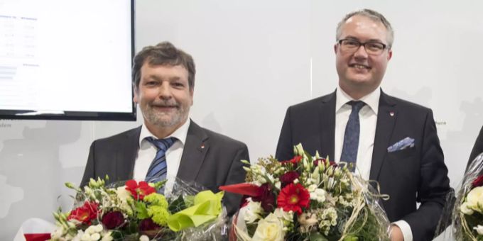 Roland Heim (links) und Remo Ankli (rechts) mussten in Quarantäne. Solothurn