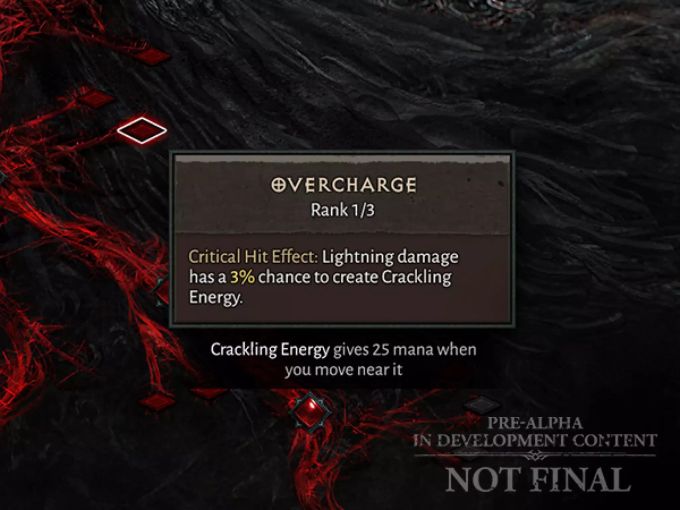 Im unteren Teil des Talentbaums finden sich passive Verbesserungen für Fähigkeiten und den Charakter. Diablo IV