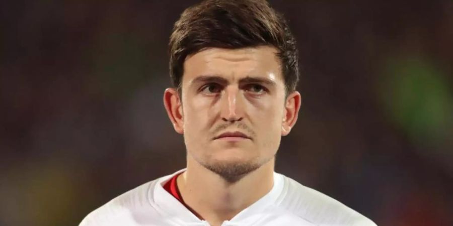 Harry Maguire im Trikot der englischen Nationalmannschaft. Foto: Nick Potts/PA Wire/dpa