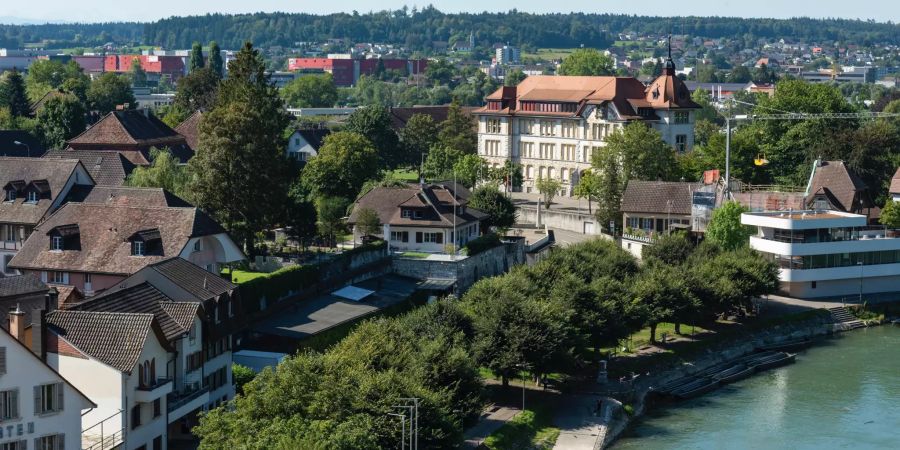 Die Primarschule Hofmatt in Aarburg.