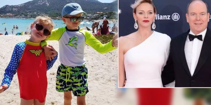 Mini-Royals - Fürstin Charlène macht Ferien am Normalo-Strand