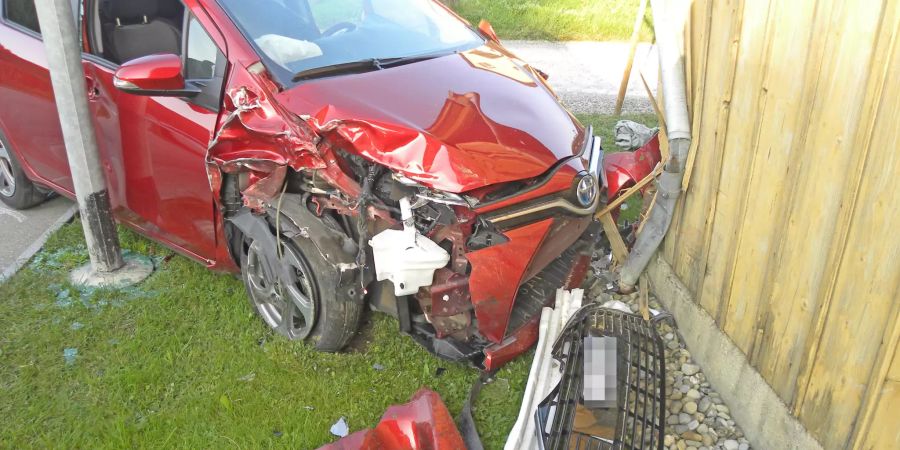 Mattwil TG: Bei Auffahrkollision verletzt