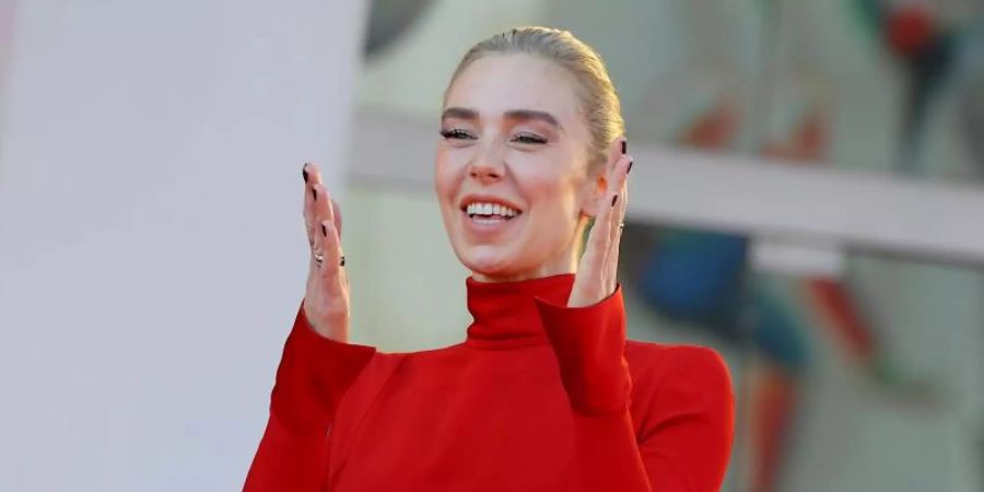 Vanessa Kirby vor der Premiere des Films «Pieces of a Woman» in Venedig. Foto: Gian Mattia D'alberto - Lapresse/Lapresse via ZUMA Press/dpa