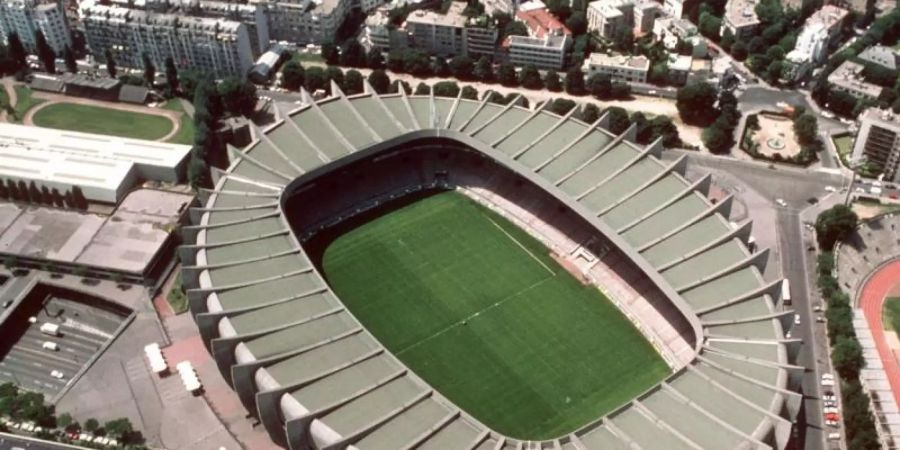 Im Pariser Prinzenparkstadion sollen 5.000 geladene Gäste das Finale der Champions League verfolgen können. Foto: -/Cfo/dpa