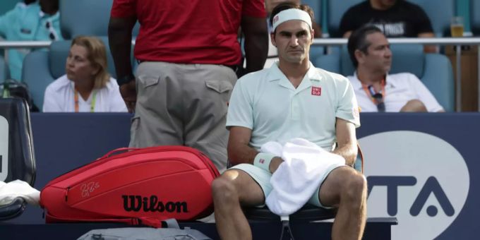 Roger Federer spricht vor dem Final in Miami über seine Grand-Slam-Ambitionen. Roger Federer Grand Slam
