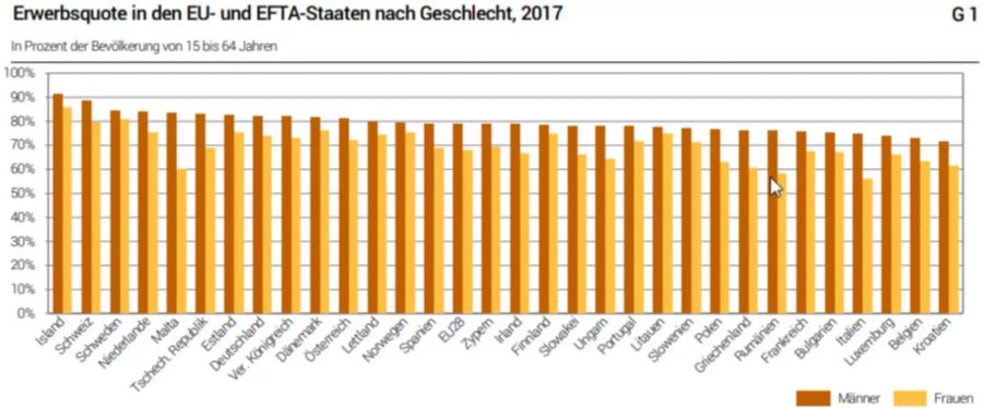 Frauenförderung Erwerbstätigkeit