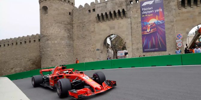 Formel 1 Baku Vettel