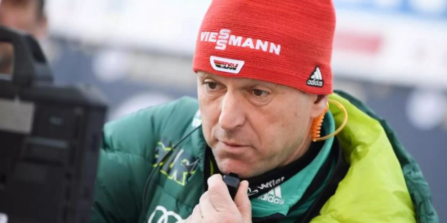 Der scheidende Bundestrainer Werner Schuster bestreitet seine Abschiedstournee noch ohne Wehmut. Foto: Arne Dedert