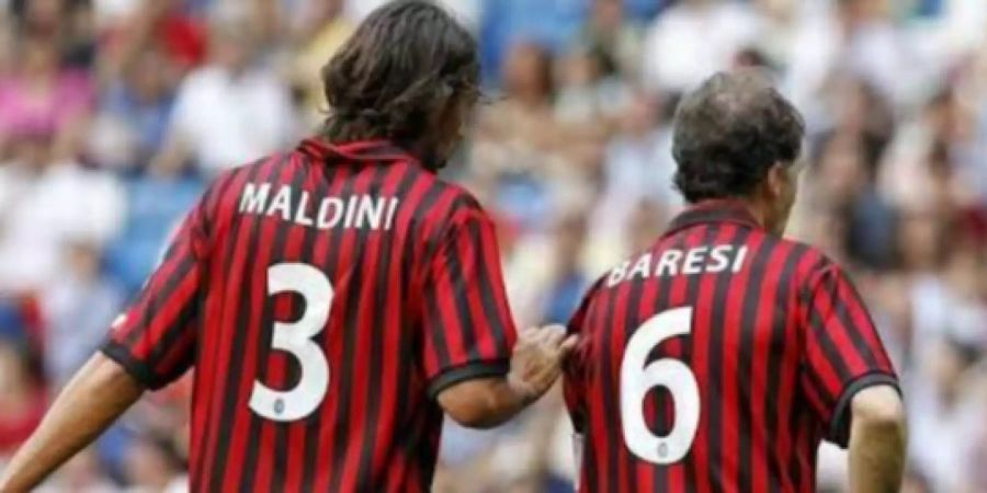 Serie A Maldini Baresi