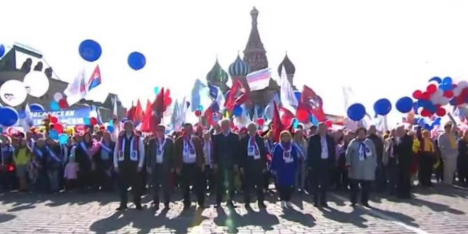 Mai-Parade Russland