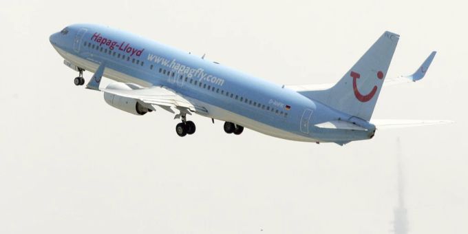 Auf einem TUI-Flug nach Manchester kam es zu einem Zwischenfall. (Archivbild) Flug