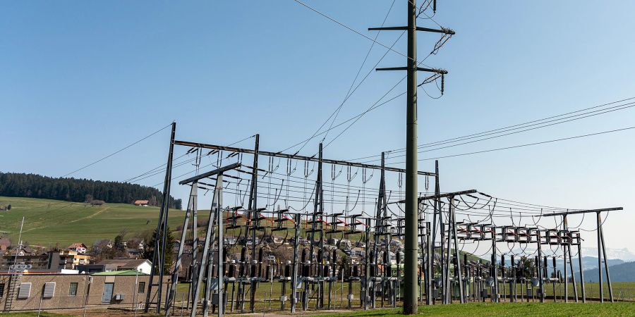 Die Transformatorenstation der BKW in Grosshöchstetten.