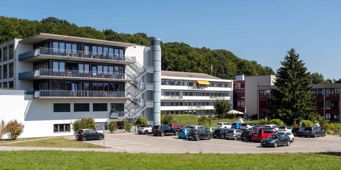 Das HFR Spital Tafers am Maggenweg 2 in Tafers. Das HFR Spital Tafers am Maggenweg 2 in Tafers.