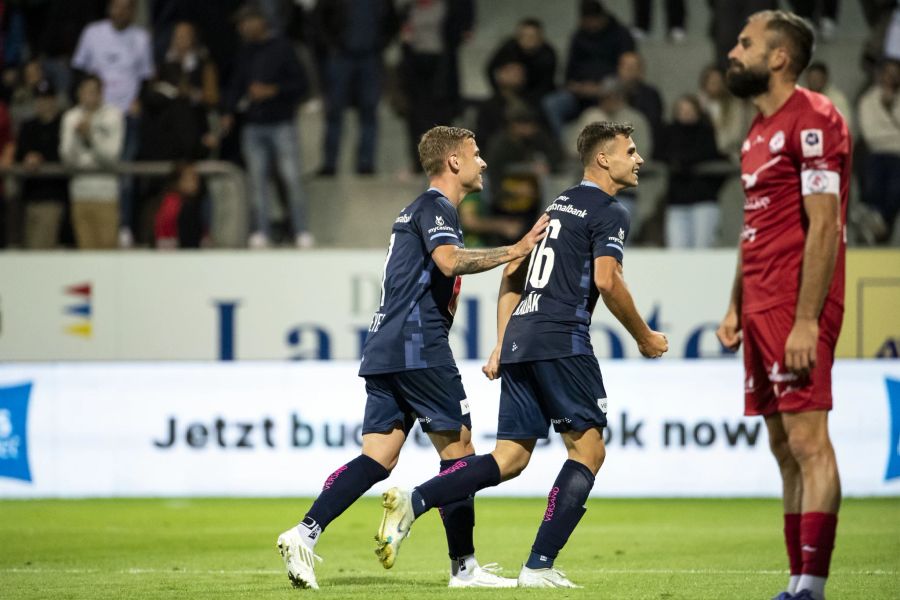 Am Ende gewinnt der FC Luzern in Winterthur mit 6:0.