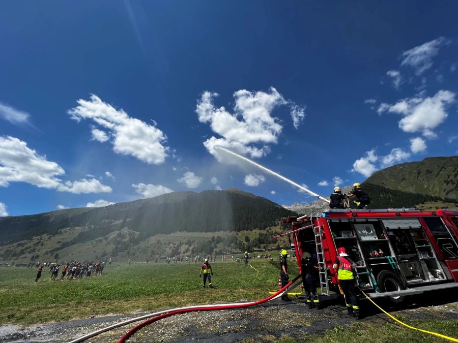 Pfadi Bundeslager Feuerwehr