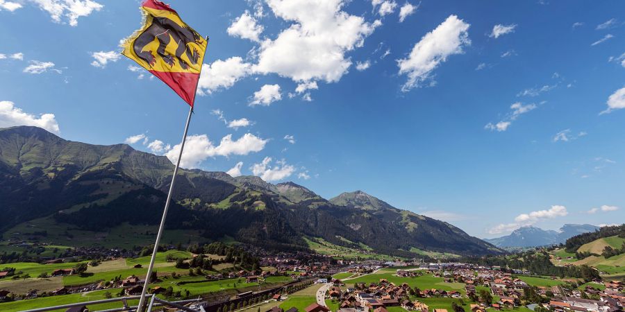 Blick auf Frutigen.