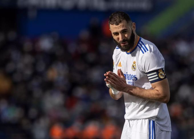 Auch Top-Torjäger Karim Benzema bleibt gegen Getafe ohne Treffer. Karim Benzema Real Madrid