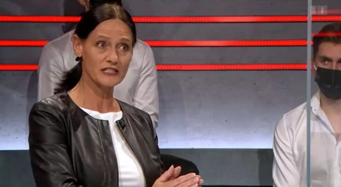 SVP-Nationalrätin Monika Rüegger machte in der «Arena» klar, dass sie nicht viel von der Frauensession hält. «Arena»