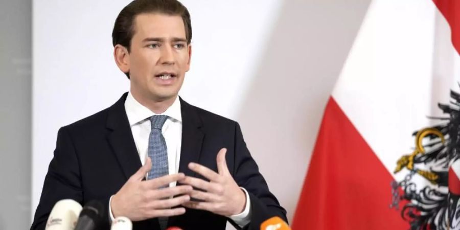 Der österreichische Bundeskanzler Sebastian Kurz bestreitet die Korruptionsvorwürfe. Foto: Georg Hochmuth/APA/dpa