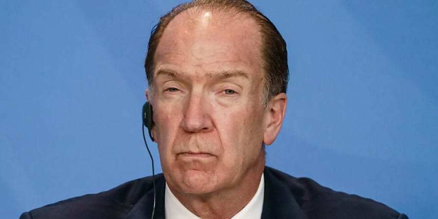 Weltbank-Präsident David Malpass fordert die grossen Industriestaaten auf, ihre extrem lockere Geldpolitik zu beenden. Die steigende Inflation schade vor allem den schwächsten Ländern. (Archivbild)