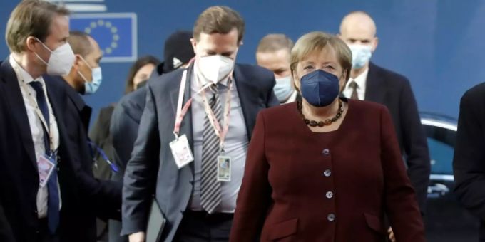 Merkel in Brüssel Merkel in Brüssel