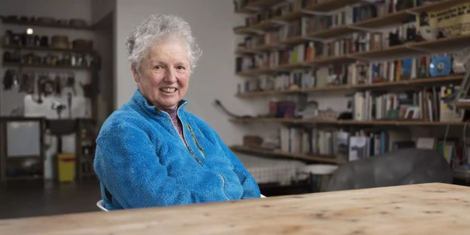 Die Künstlerin Miriam Cahn. miriam cahn