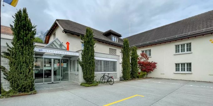 Gemeindehaus Maienfeld. Gemeindehaus Maienfeld.