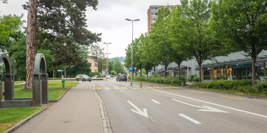 Die Bahnhofstrasse in Wetzikon (ZH).