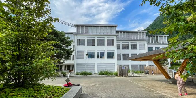 Das Schulhaus in Gersau. Das Schulhaus in Gersau.