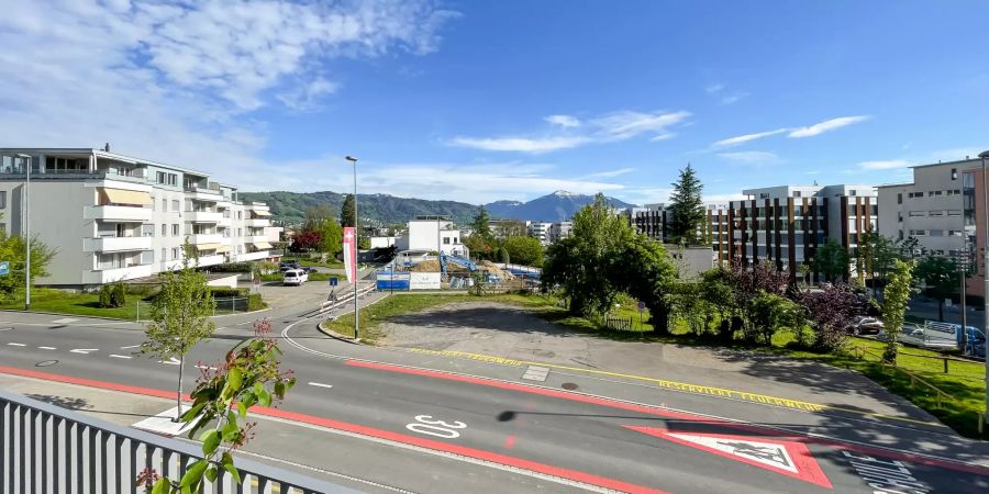 Ausblick über Steinhausen.