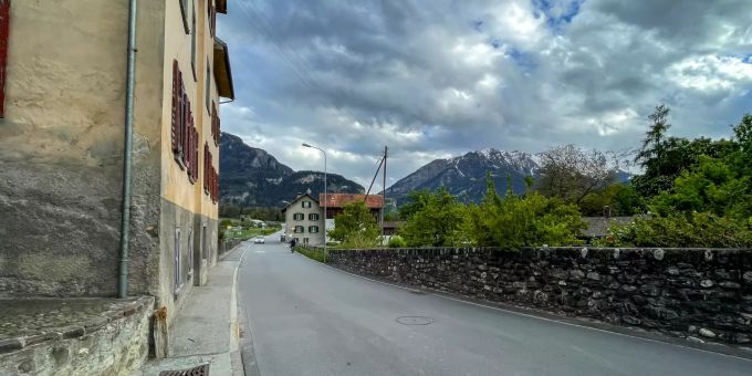 Der Dorfeingang der Gemeinde Fürstenau. Der Dorfeingang der Gemeinde Fürstenau.