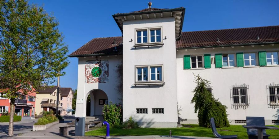 Die Polizeistation in Widnau.