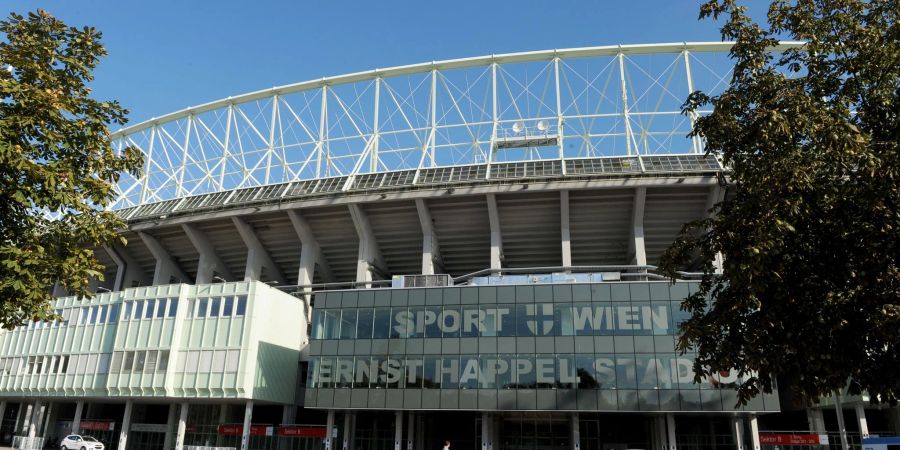 Im Ernst-Happel-Stadion in Wien hat es einen Stromausfall gegeben.