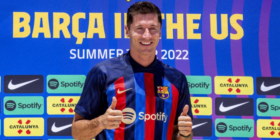 Robert Lewandowski FC Barcelona