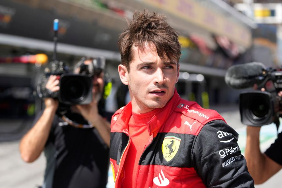 Charles Leclerc Ferrari Spanien