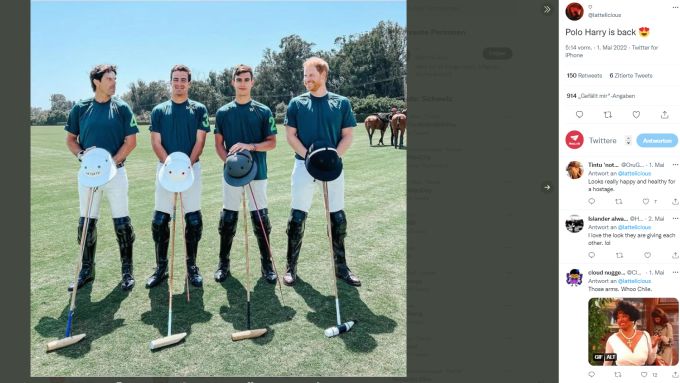 Prinz Harry Polo