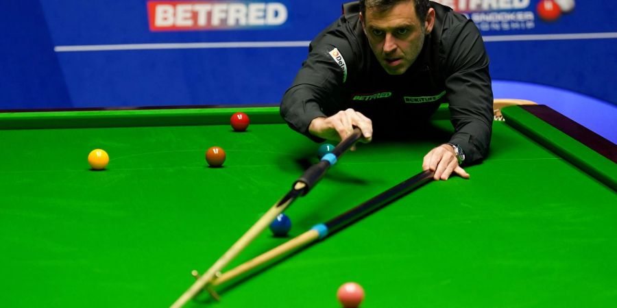 Ronnie O'Sullivan ist der Star der Snooker-Szene.