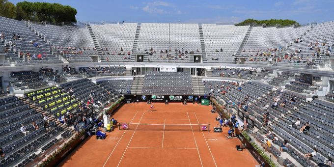 Beim Tennis-Turnier in Rom beginnen am 8. Mai die Partien im Hauptfeld.