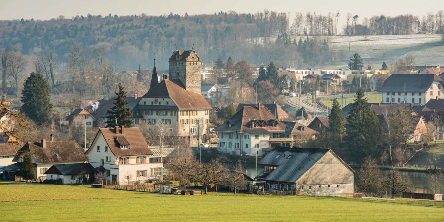 Das Schloss Aarwangen in der Gemeinde Aarwangen im Kanton Bern.