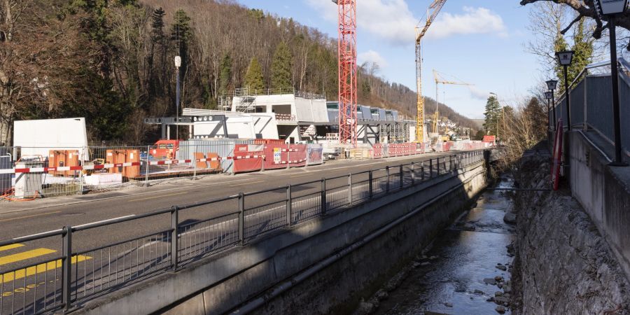Die Waldenburgerbahn in Waldenburg wird vollständig erneuert. Das Investitionsvolumen beträgt rund 300 Mio. Franken.