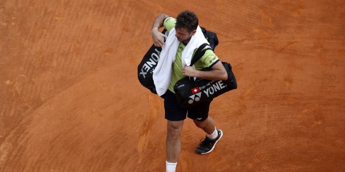Stan Wawrinka verliert in Monte Carlo gegen Alexander Bublik. stan wawrinka